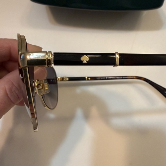 Kate Spade Gold Frame Sunglasses - Picture 5 of 7